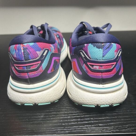 Women’s Brooks Ghost 15 Purple Blue Sneakers Running Shoes 10 Empower Her - Picture 13 of 15